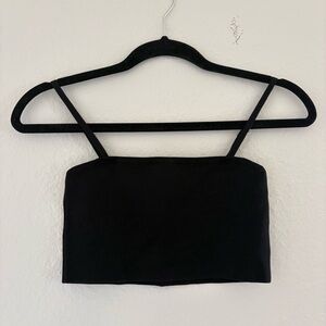 Seek Size M Black Crop Top - Women